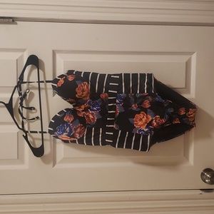 Modcloth Floral One-Piece Bathing Suit